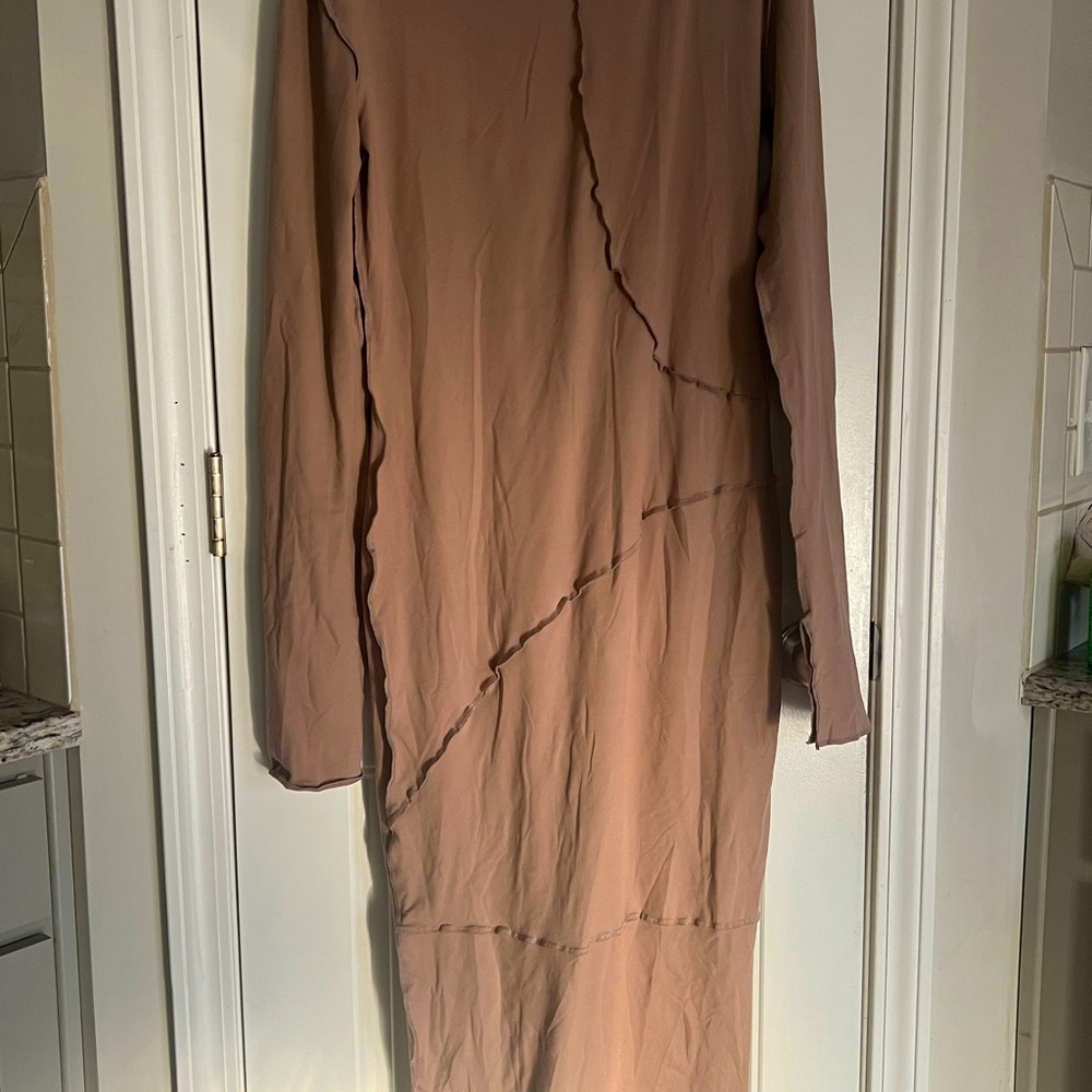 Floor length max dress